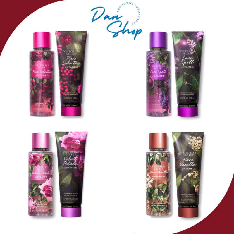 Kit Victorias Secret Creme Hidratante Ml E Body Splash Ml