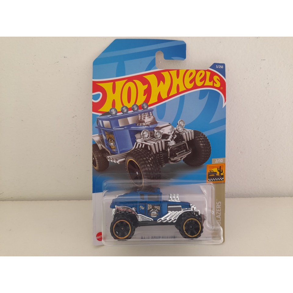Mattel Hot Wheels Baja Bone Shaker Shopee Brasil