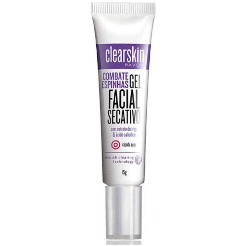 Gel Facial Secativo Combate Espinhas Clearskin By Avon Shopee Brasil