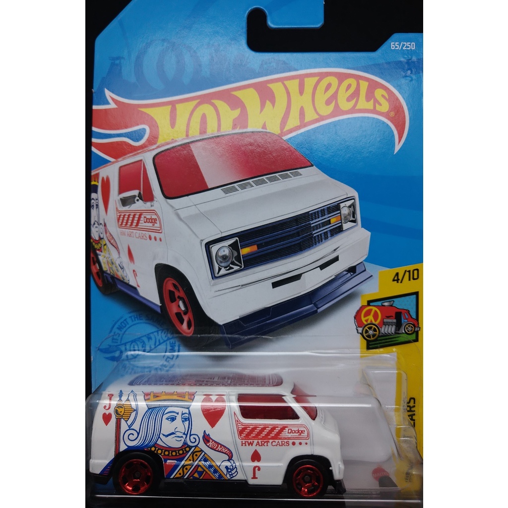 Hot Wheels Custom 77 Dodge Van T Hunt Shopee Brasil