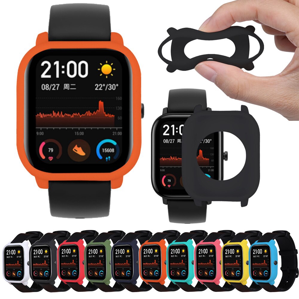 Silicone Prova De Choque Capa Protetora Para Xiaomi Huami Amazfit Gts