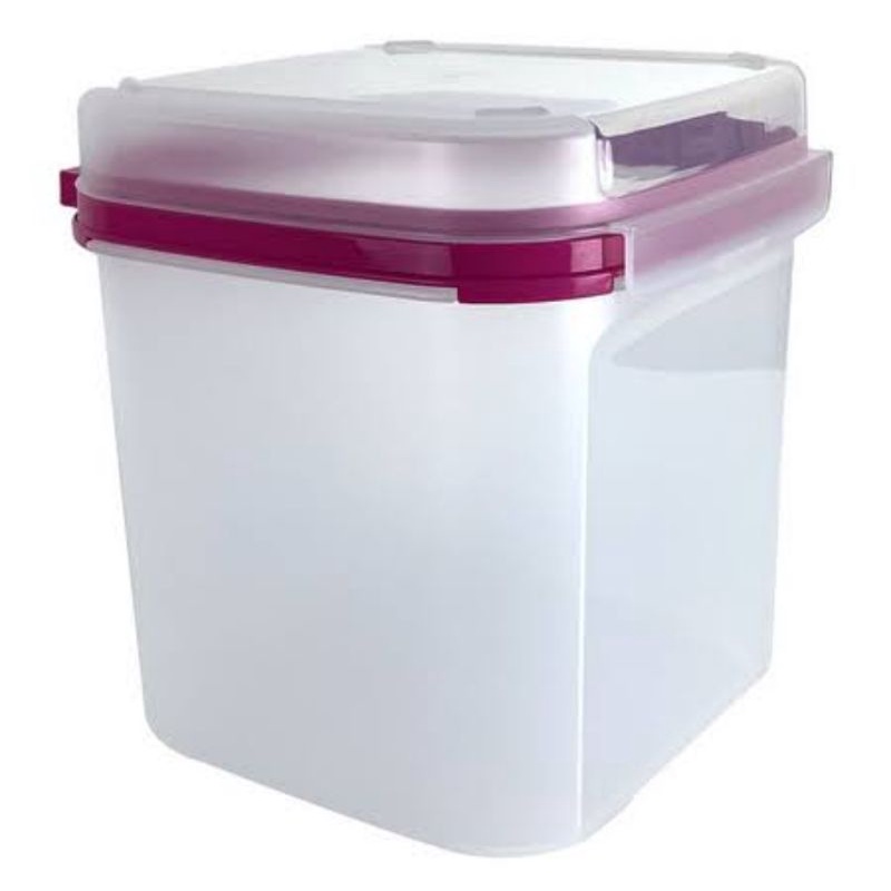 Tupperware Modular Quadrado Plus 4 Litros Rosa Shopee Brasil