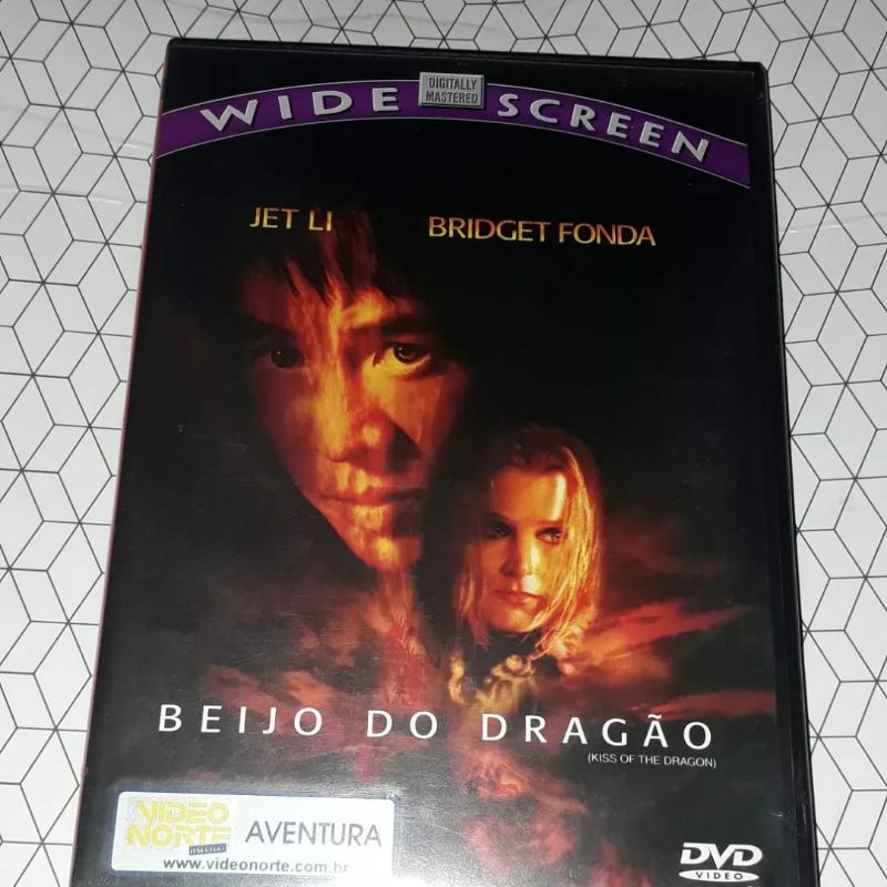 Dvd O beijo do dragão Original Shopee Brasil