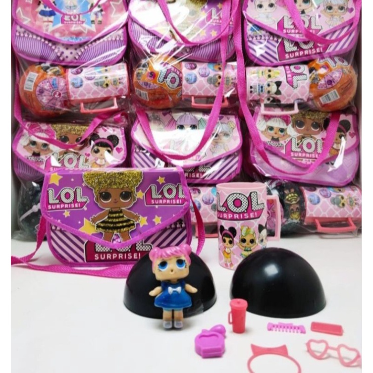 Kit Bolsa Caneca Boneca E Bola 6 Surprise LOL R 10 00 Shopee