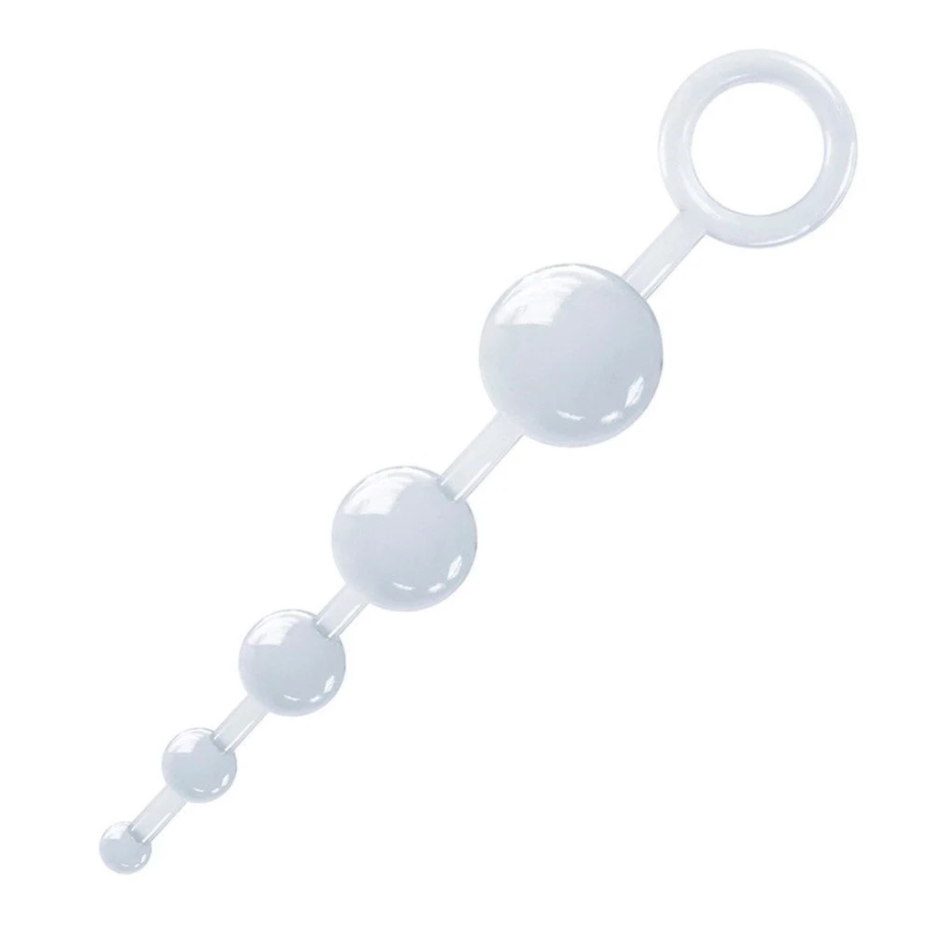Plug Anal E Vaginal De Silicone Bolas Fisting Pompoarismo Estimulador