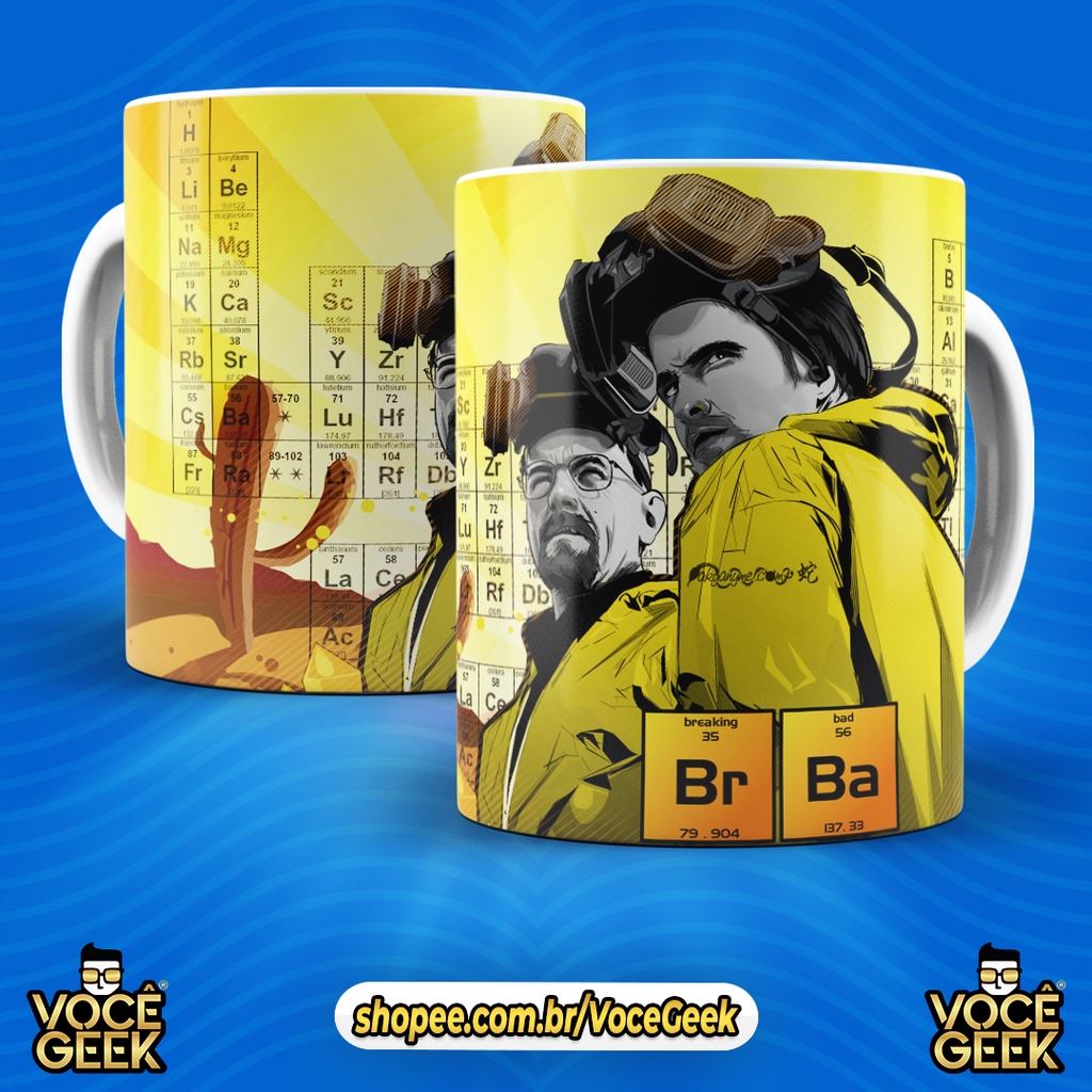 Caneca Breaking Bad Shopee Brasil