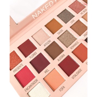 PALETA NAKED SAVE THE DATE FEBELLA MAKEUP PALETA DE SOMBRAS Shopee Brasil