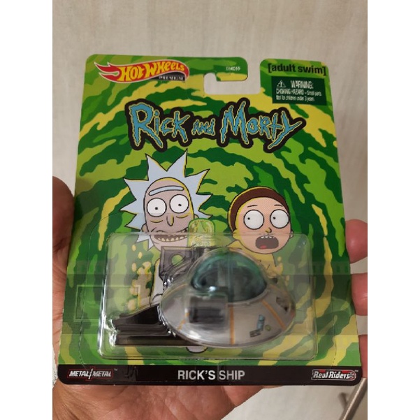 Hot Wheels Premium Nave Rick E Morty Shopee Brasil