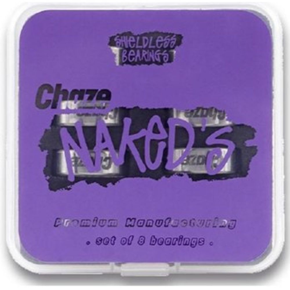 Rolamento Chaze Naked S 8 Rolamentos Skate Skateboard Rioskateboard
