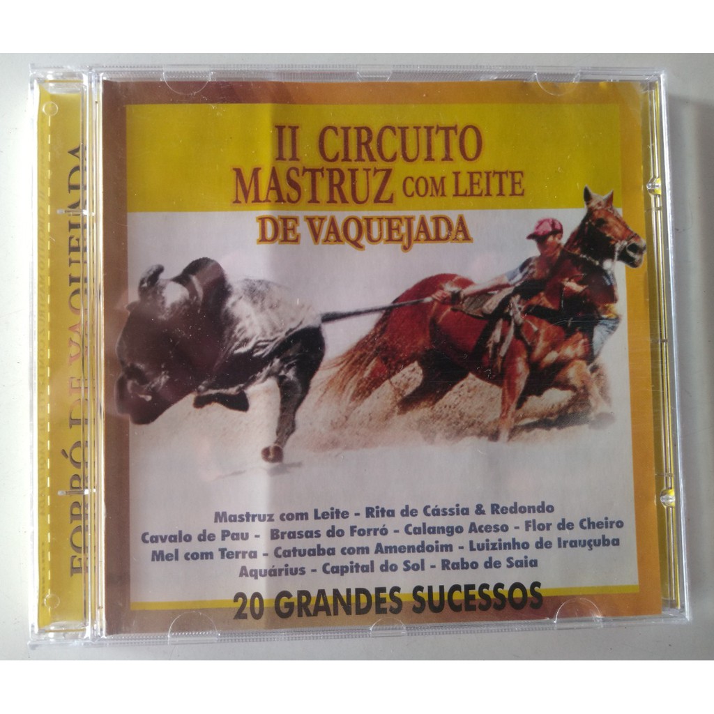 Cd Ii Circuito Mastruz Leite De Vaquejada Shopee Brasil