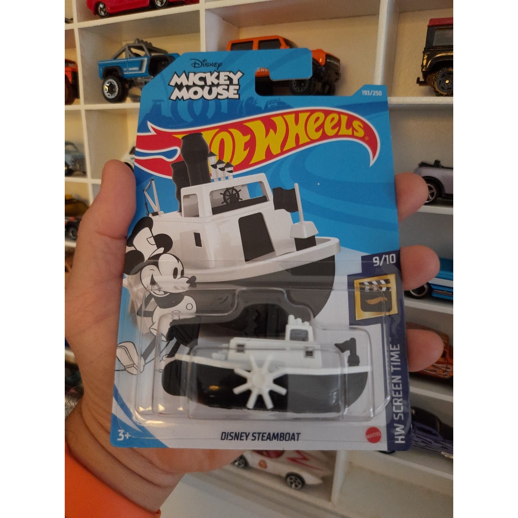 Miniatura Hot Wheels DISNEY STEAMBOAT Shopee Brasil