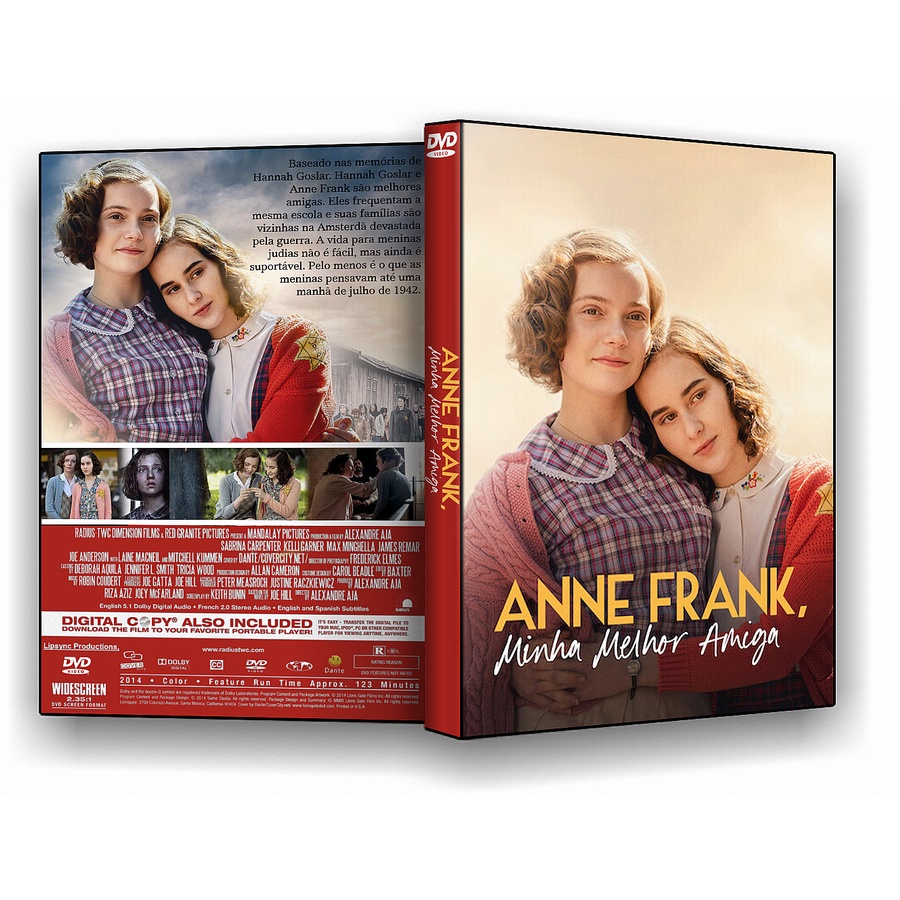 Dvd Anne Frank Minha Melhor Amiga Shopee Brasil