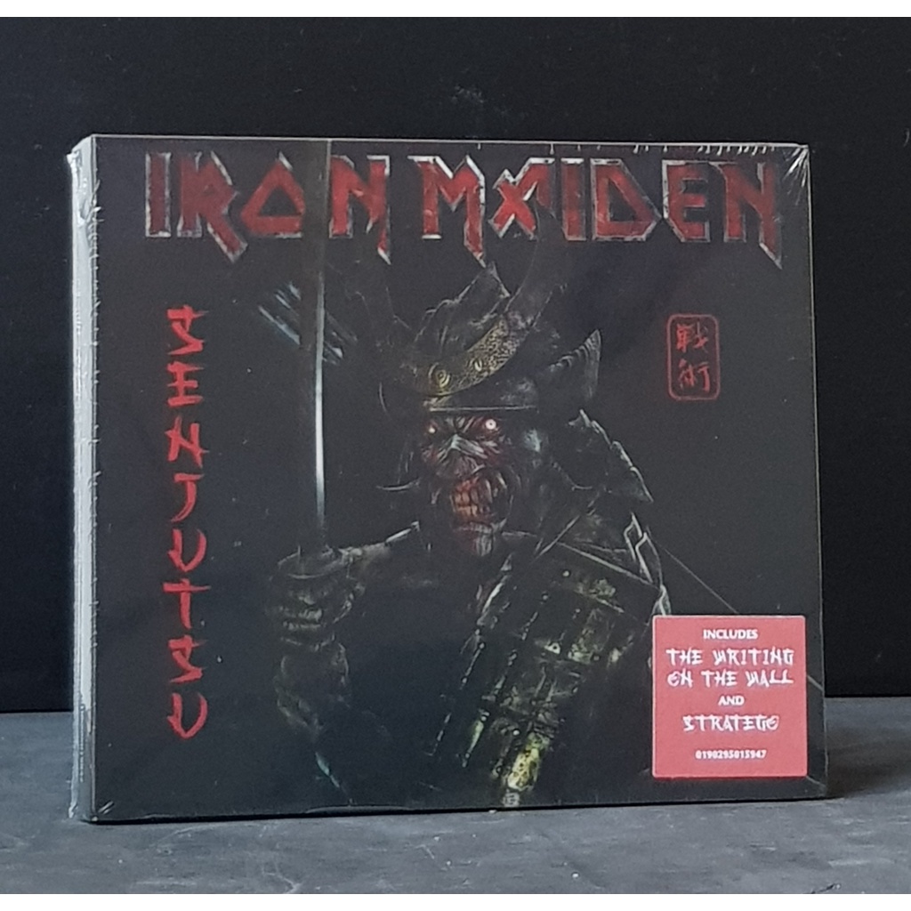 Cd Duplo Digipack Iron Maiden Senjutsu Lacrado Shopee Brasil