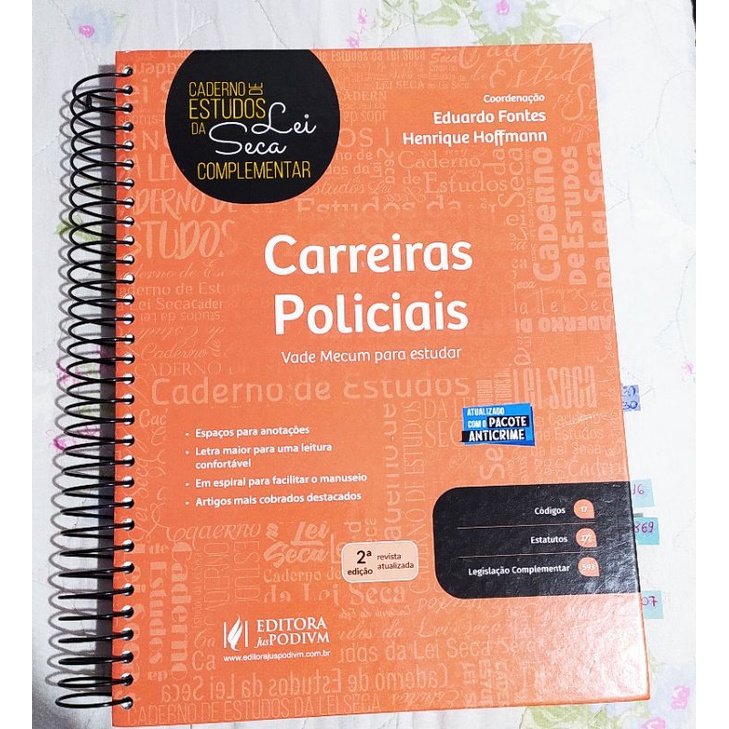 Caderno De Estudos Para Concurso Lei Seca Carreiras Policiais