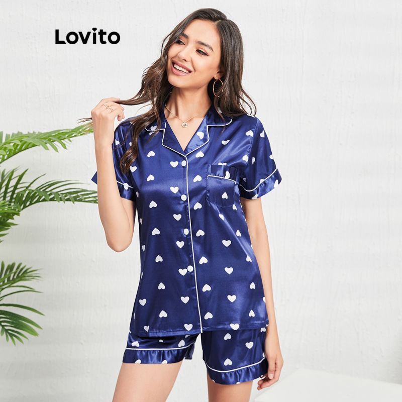 Lovito Conjunto De Pijama Seeda Shopee Brasil