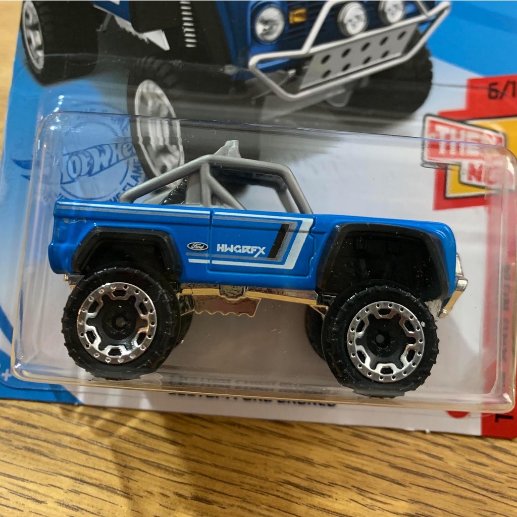 Hot Wheels Custom Ford Bronco Gtb Shopee Brasil