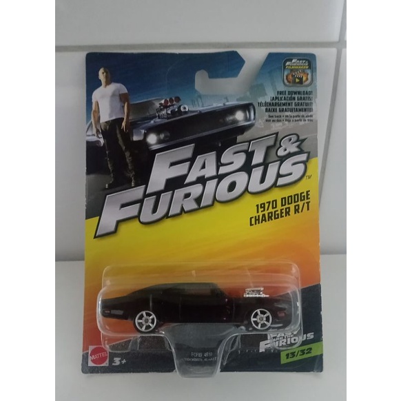 Dodge Charger R T Hot Wheels Mattel Velozes Furiosos Fast Furious