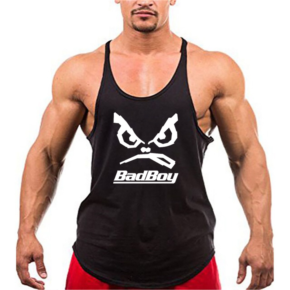 Regata Masculina Bd Cavada Bodybuild Longline Oversized Badboy Fitness