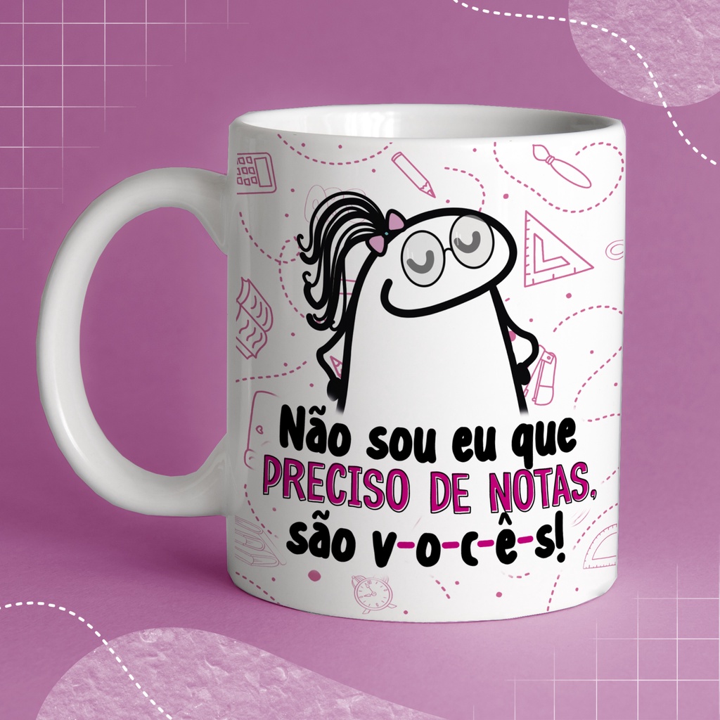 Caneca Personalizada Flork Dia dos Professores Não sou eu que