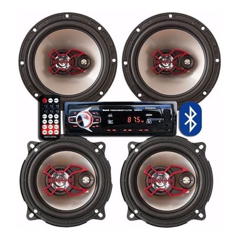 Kit Som Bluetooth Astra Hatch 4 Alto Falante Bravox 200w Shopee Brasil