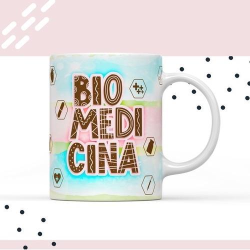 Caneca Profissões Biomedicina Shopee Brasil