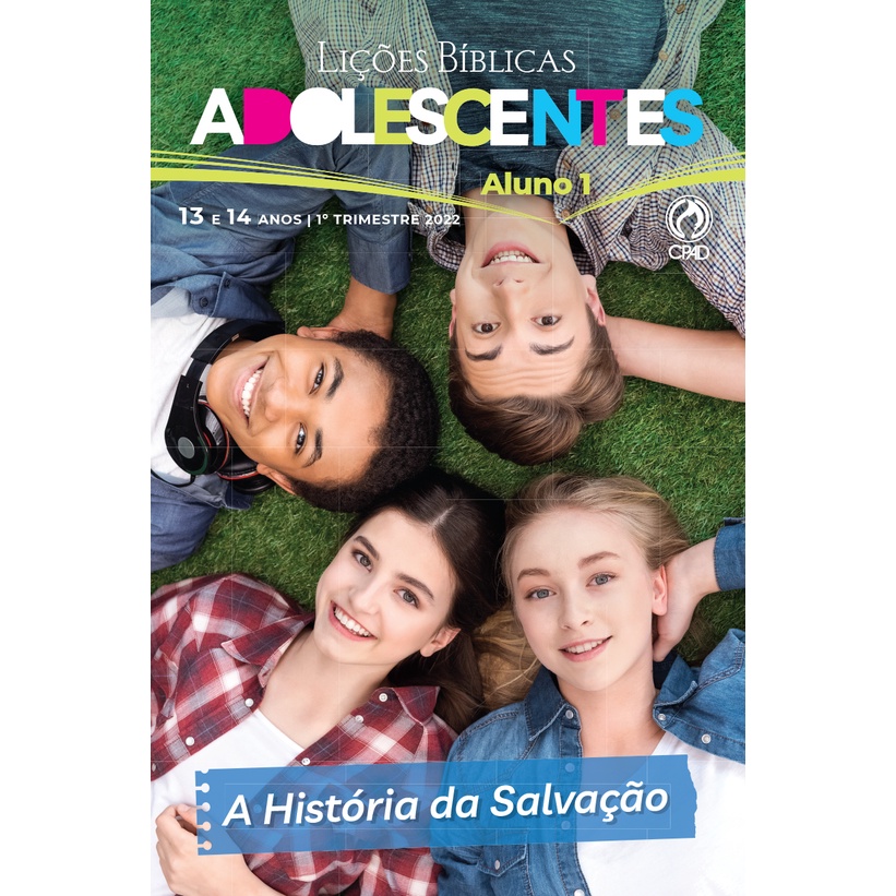 Revista Li Es B Blicas Ebd Adolescentes Aluno Trimestre Escola