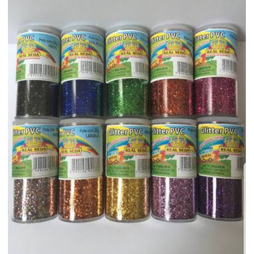 Potes De Glitter Purpurina 3g Escolha Entre 12 24 36 48 60