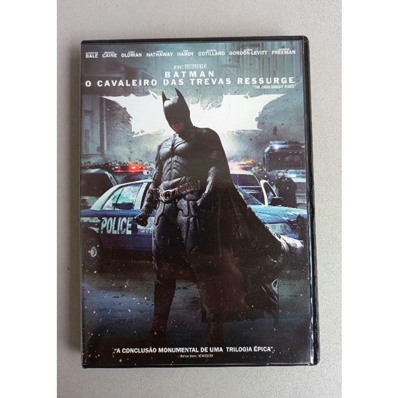 DVD Batman O Cavaleiro Das Trevas Ressurge Original Shopee Brasil