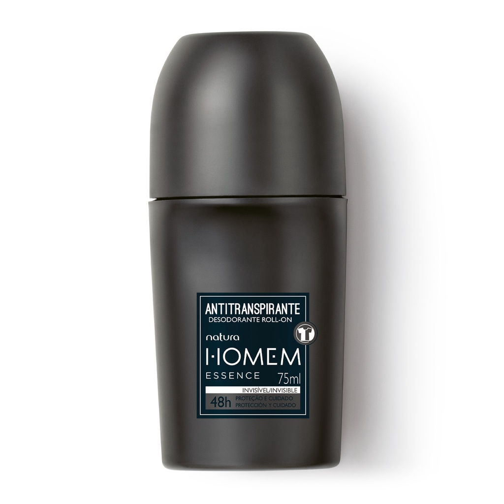 Natura Homem Essence Desodorante Antitranspirante Roll On 75 Ml