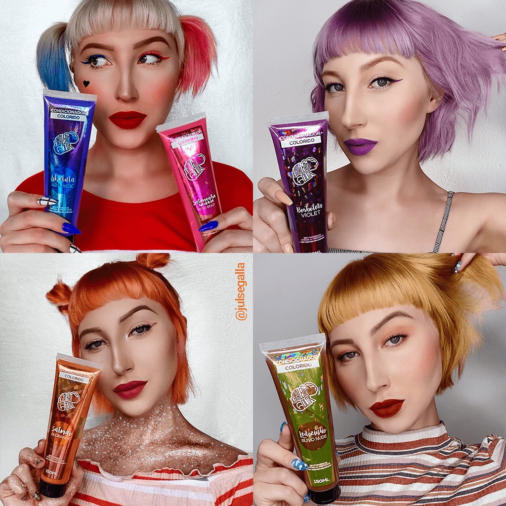 Condicionador Colorido Leãozinho Ruivo Nude 150ml Shopee Brasil