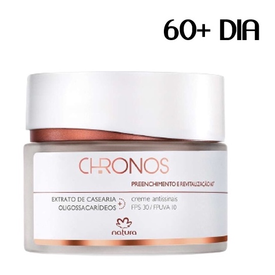 Natura Chronos Creme Antissinais Dia E Noite 30 45 60 70 Ou Acqua