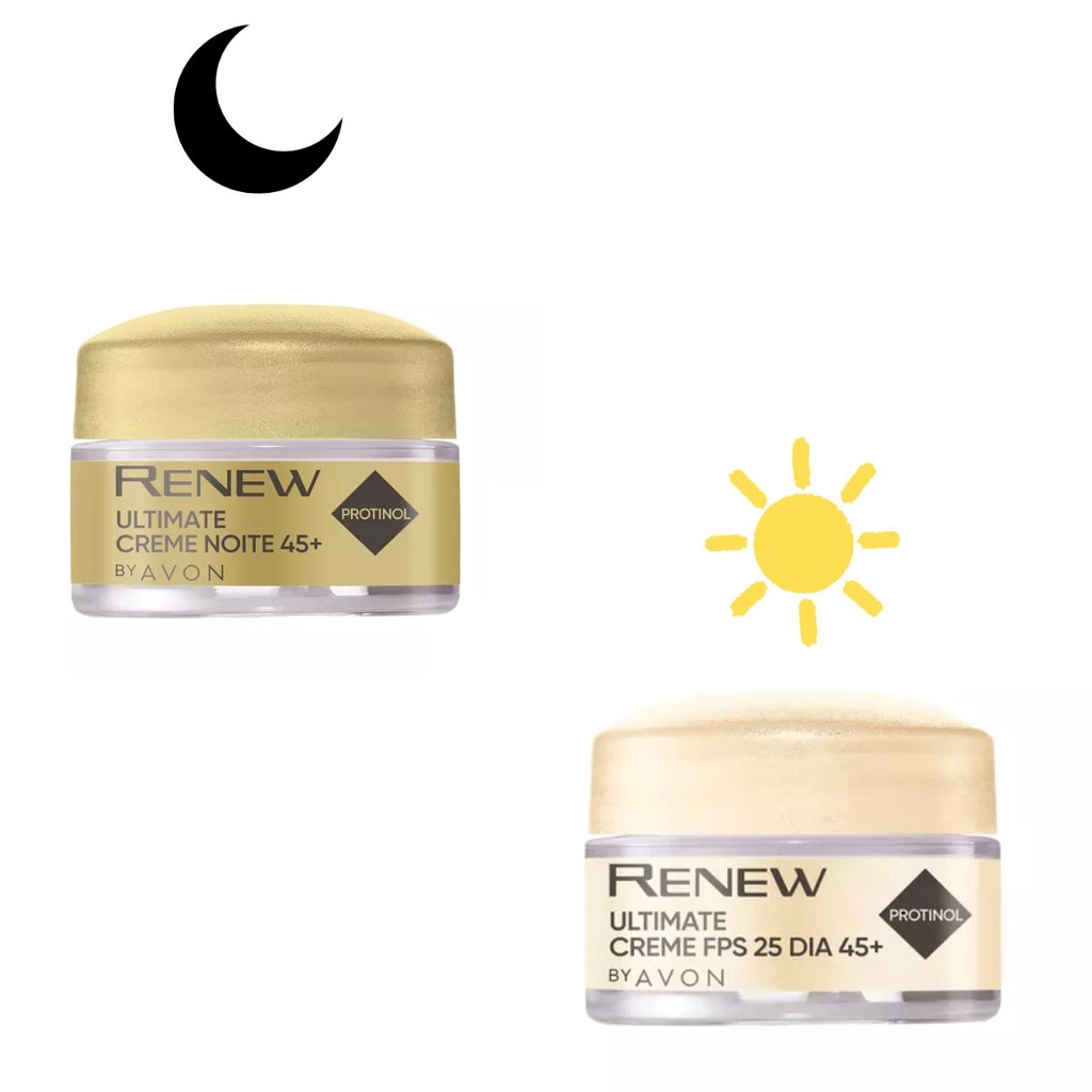 Creme Facial Creme Para O Rosto Creme Rejuvenescedor Kit Renew