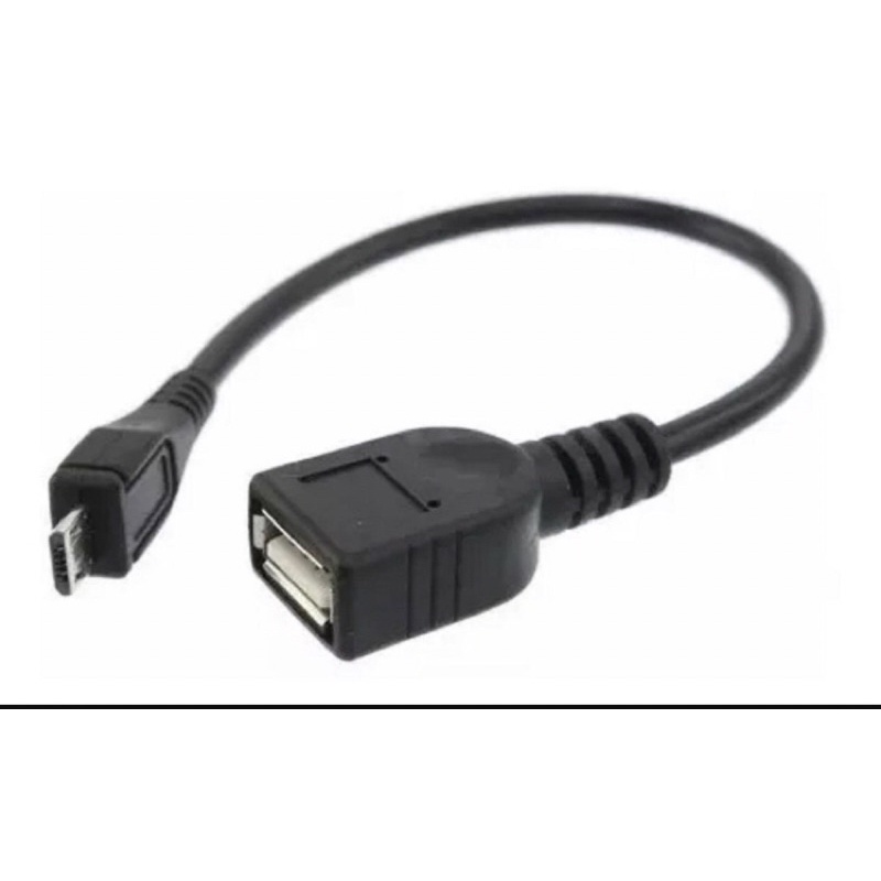 Cabo Otg Adaptador Micro Usb V Para Pendrive Celular Shopee Brasil