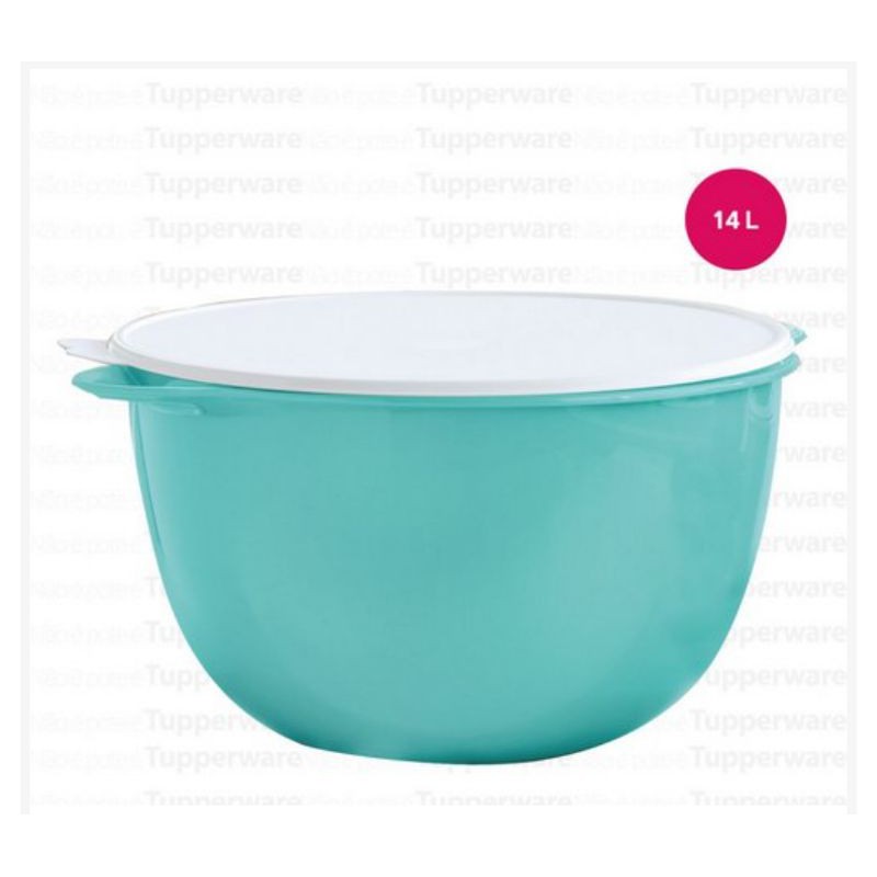 Tupperware Jumbo Criativa 14 Litros Mint Shopee Brasil