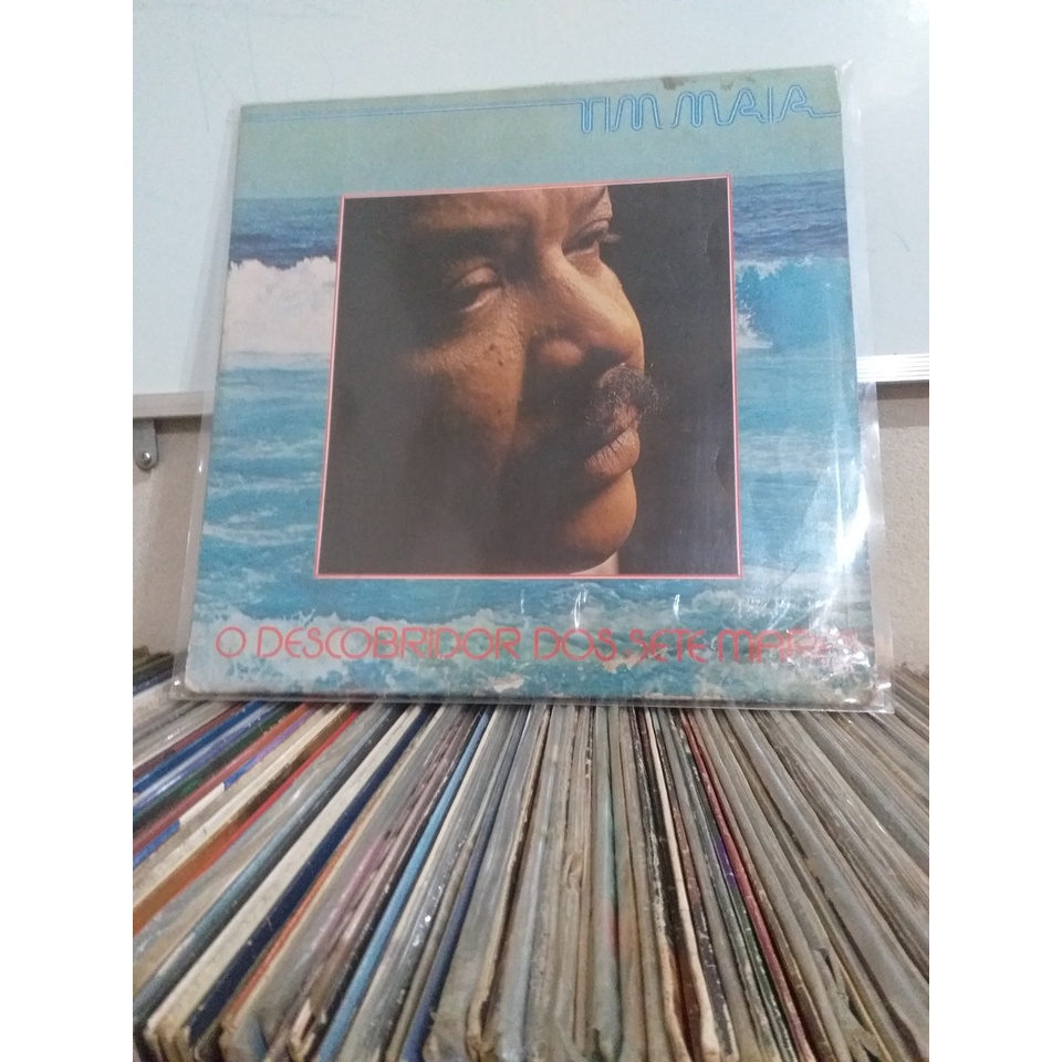 Vinil Tim Maia O Descobridor Dos Sete Mares 1983 LP Shopee Brasil