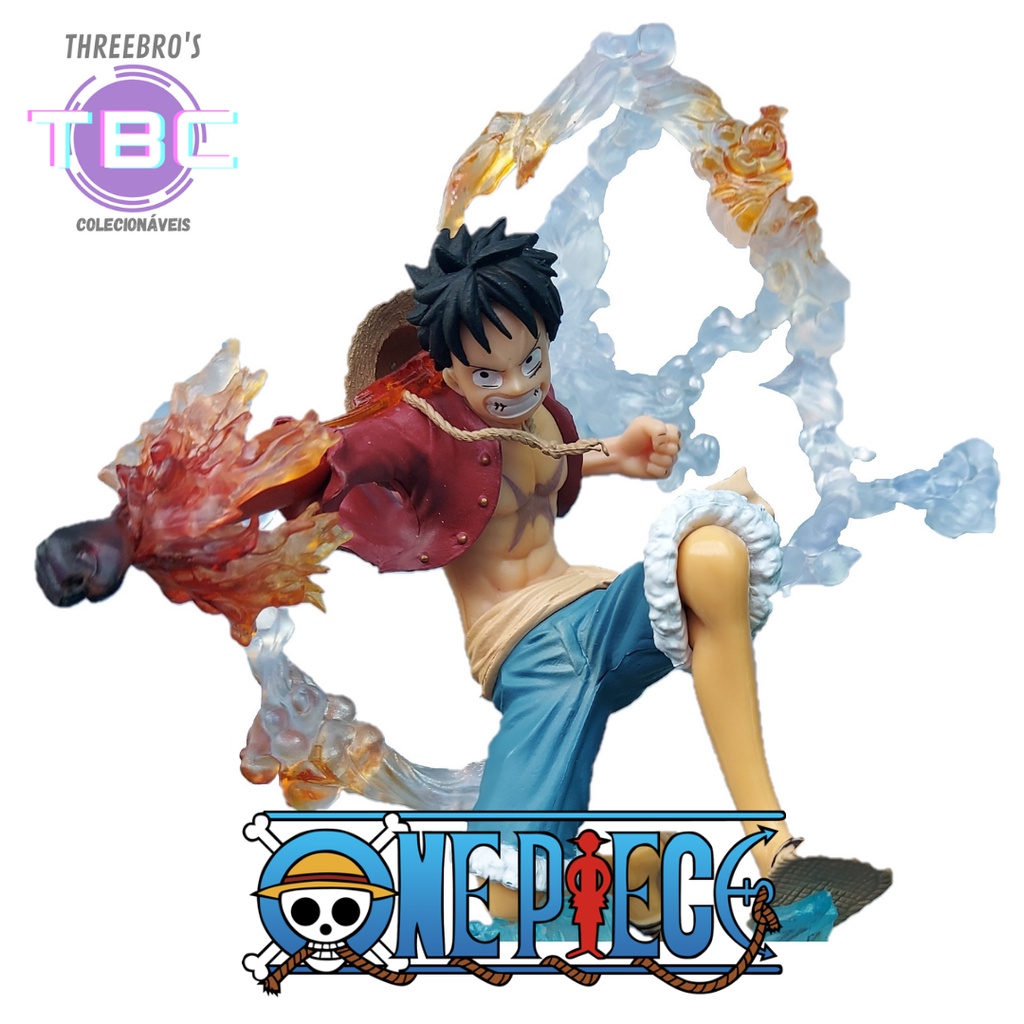 FIGURA BONECO MONKEY D LUFFY AÇÃO ONE PIECE Shopee Brasil