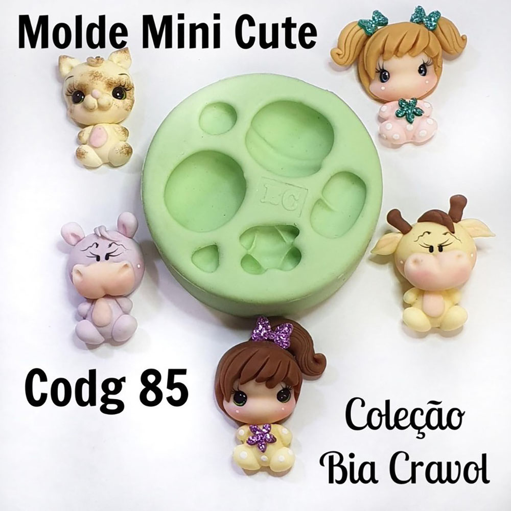 Molde Mini Cute Cod Apliques Cole O Bia Cravol Shopee Brasil