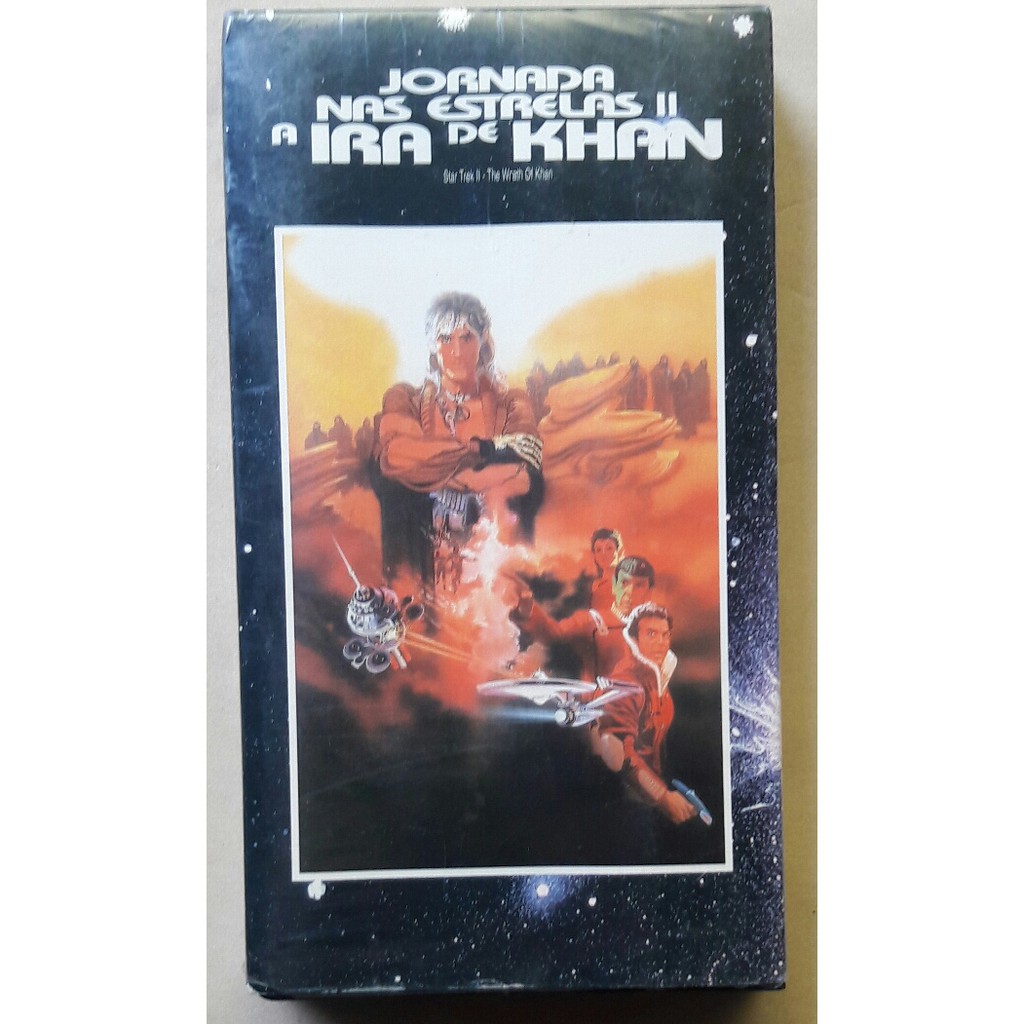 Fita Vhs Jornada Nas Estrelas A Ra De Khan Original Raro Shopee Brasil