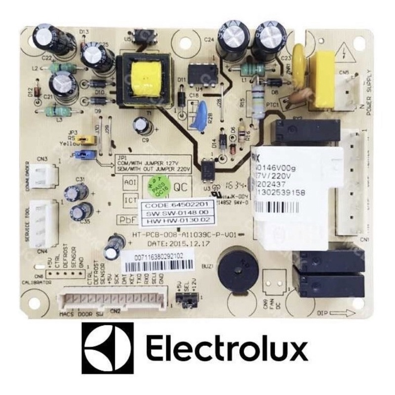 Placa Potencia Refrigerador Electrolux Df80 70202437 70202070 Original