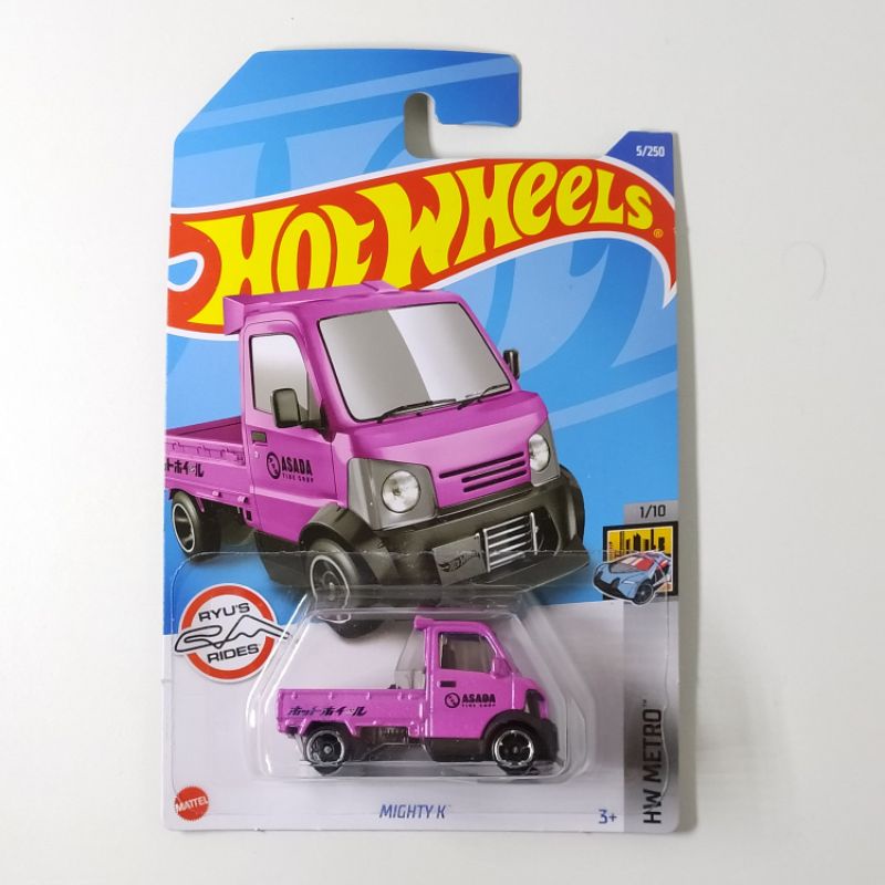 Hot Wheels Mighty K Rosa JDM HW Metro Shopee Brasil