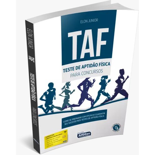 Livro Taf Teste De Aptid O F Sica Para Concursos Alfacon Shopee