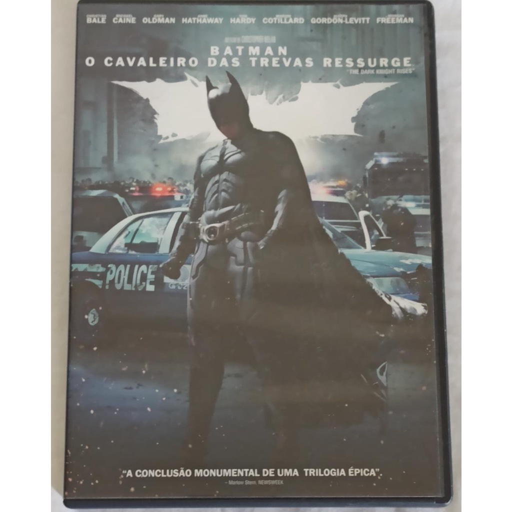 Dvd Batman O Cavaleiro Das Trevas Ressurge Original Shopee Brasil