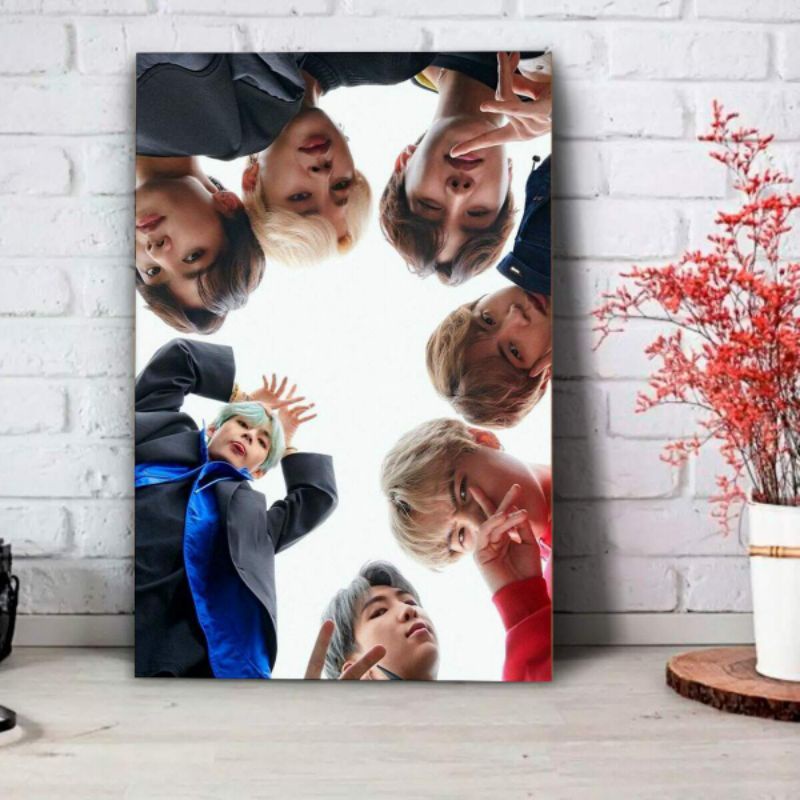 Placa Decorativa Mdf Bts K Pop Shopee Brasil