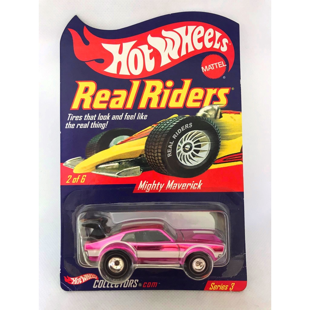 HOT WHEELS MIGHTY MAVERICK ROSA REAL RIDERS SERIES Shopee Brasil
