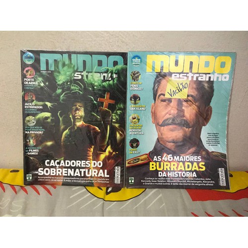 Revistas Mundo Estranho Edições De 2016 por Unidade Shopee Brasil