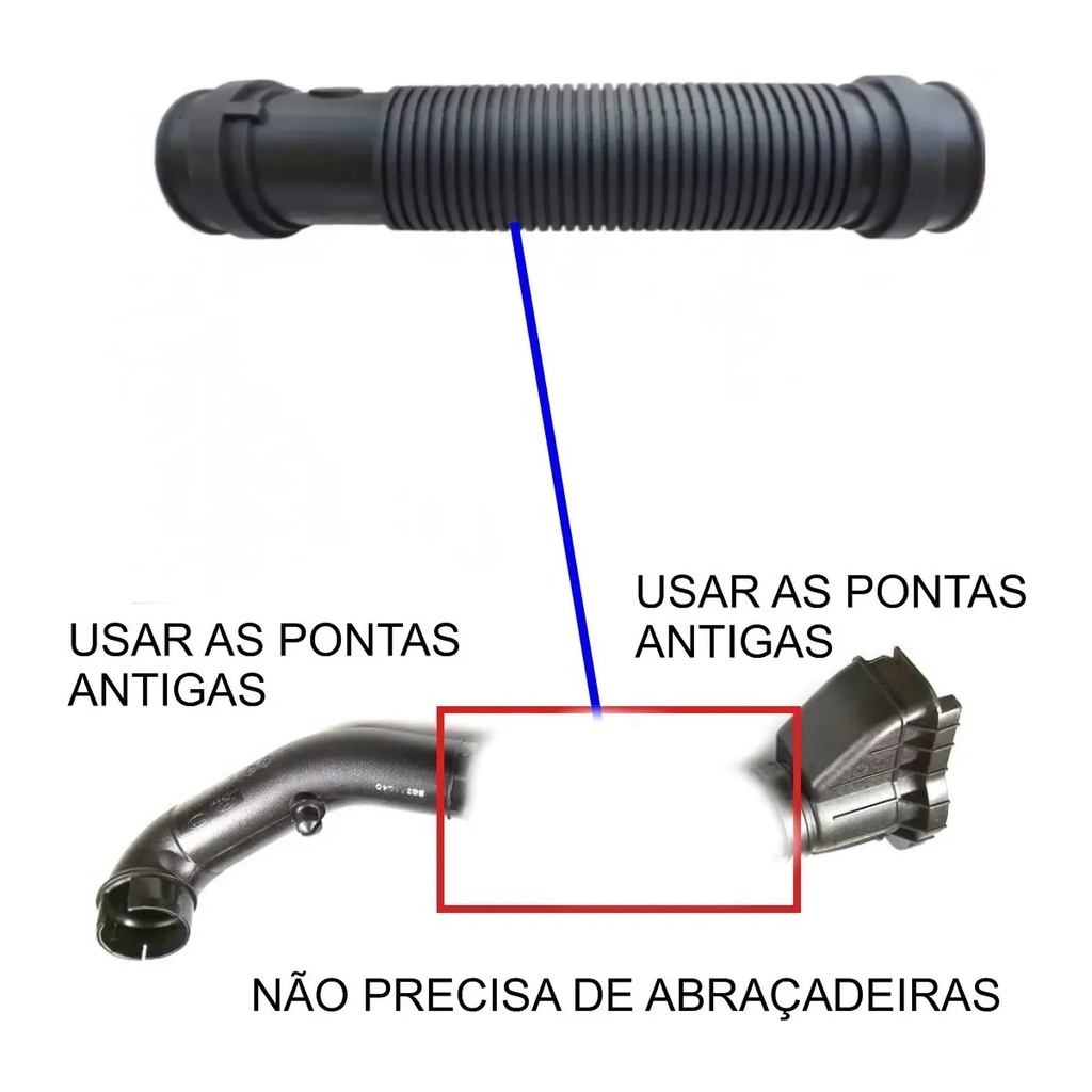 Mangueira Filtro De Ar Hyundai Hb20 2012 A 2016 Refil Shopee Brasil