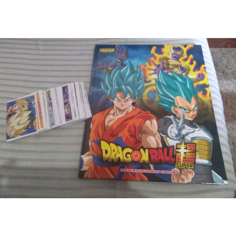 Lbum Capa Dura Dragon Ball Super Figurinhas Sem Repeti O