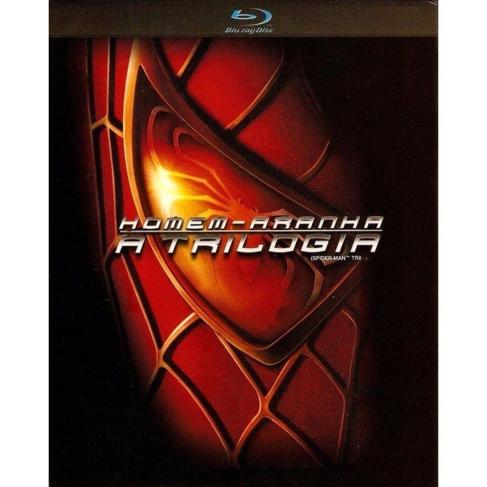 Blu Ray Homem Aranha A Trilogia Completa Shopee Brasil