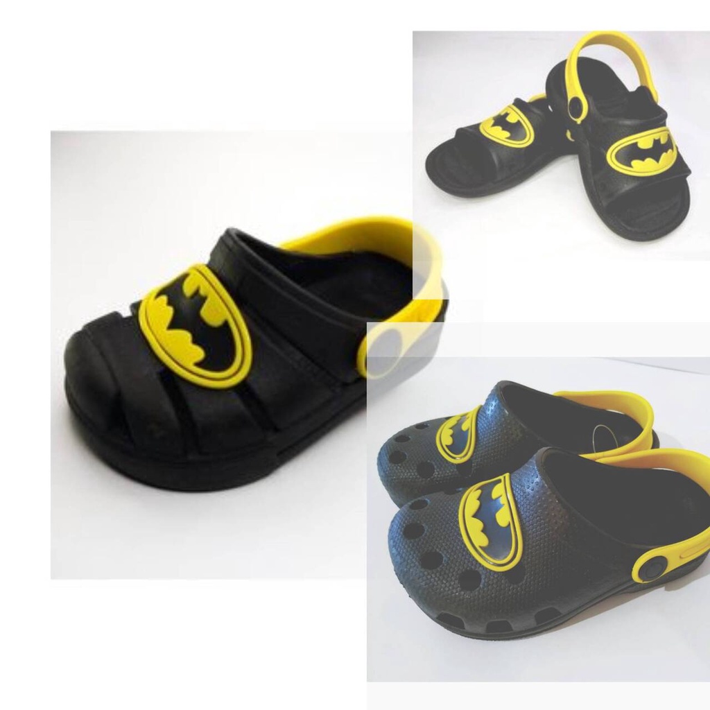 Sandalia Babuche Joy Papete Infantil Menino Batman Shopee Brasil