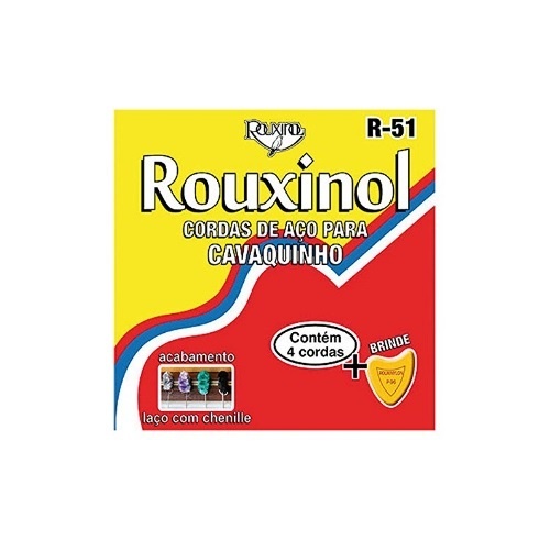 Encordoamento Rouxinol R51 P Cavaquinho Tensão Pesada Shopee Brasil